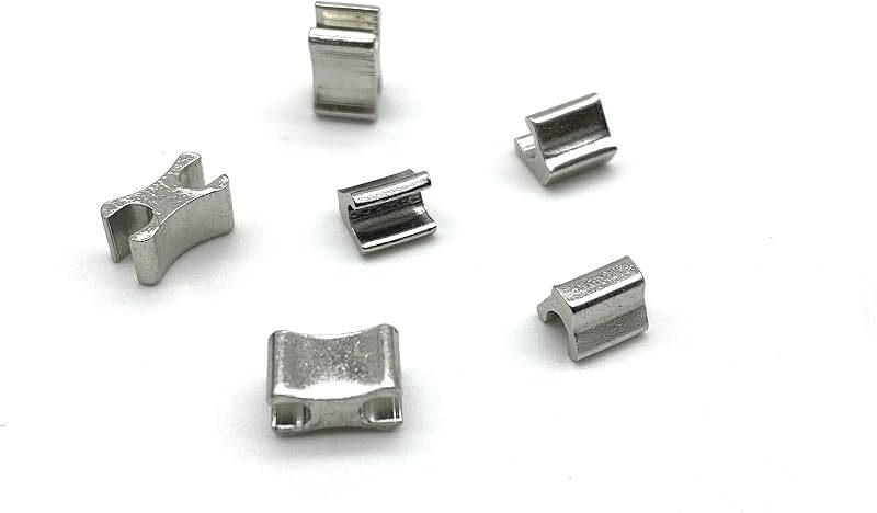 Solid Brass Zipper Stop and Zipper Bottom Hardware Stopper Zipper Replacement Parts for Zipper Making