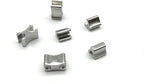 Solid Brass Zipper Stop and Zipper Bottom Hardware Stopper Zipper Replacement Parts for Zipper Making