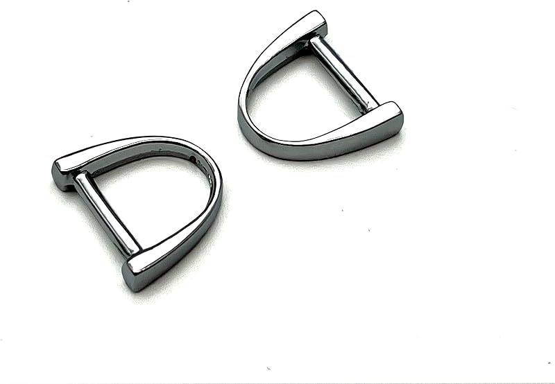 Zinc alloying D Shape Rings Semi-Circular D ring buckles / for webbing straps bags purse belt Dog Collars hardware…