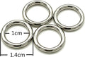Round O Ring / zinc alloying for Buckle Straps Bags Belt Purse Hardware Making,Bag Replacement