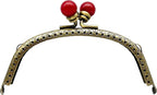 Sew-In Kiss-Lock Purse Frame, 5" x 2" (12.5 x 5 cm)