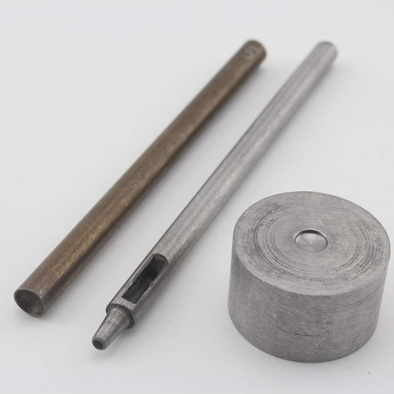 Dome Riveted Double Cap Rivet Studs Leather Rivet Setting Tools Installation Tool Diameter