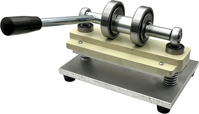 Leather Die Cutter Cutting Machine Double Guiding Shaft Leather Embossing Machine