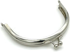Glue-In Kiss-Lock Purse Frame, 4" x 2 5/8" (10 x 6.5 cm)