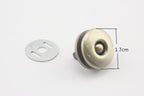 Flower and Round Shape Magnetic Snaps Bag Button Purse Magnetic Snaps Button, 1 Pieces per lot - Round Magnetic Snap