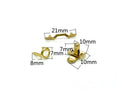 Jewelry Box Push-Button Latch Lock