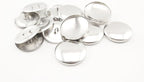 Size 45 Cover Buttons, Buttons to Cover,Self Cover Buttons with Wire Eye Wire Back and Assembly Tools,Wholesale