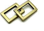 Rectangle ring / zinc alloying for buckle straps bags belt purse hardware making,bag replacement