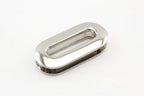 Zinc Alloying Oval Screw in Eyelet Grommet Purse Loop Handle Connectors Easy Installation Inner Width