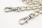 Custom Personalized Bag Purse Cable Chain Strap Handles Replacement Extender - Curb Chain, Aluminium