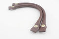 Microfiber PU Leather Purse Handles with Snap Fasteners