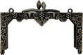 Rectangle Vintage Embossed Screw-In Kiss-Lock Purse Frame