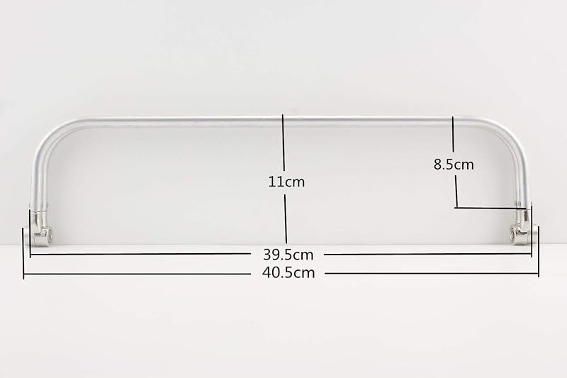 Tubular Internal Hinge Frame, Open-End Bar (14-16")