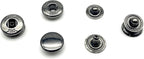 Solid Brass snap Fastener Buttons Washable Press Stud for Sewing Leather Craft Clothing - Ring-Spring Snap Button
