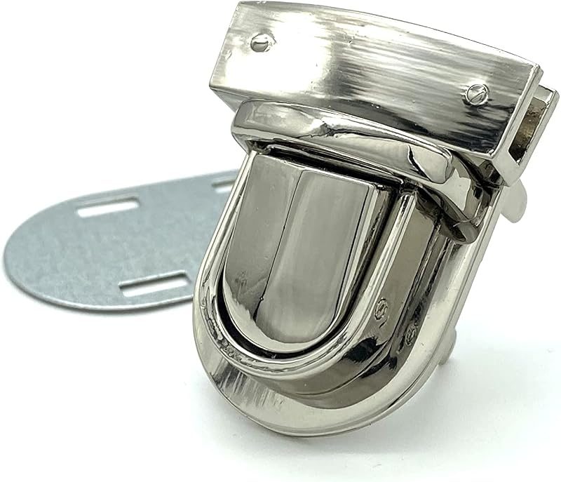 Zinc Alloy Tongue Lock Purse Lock for Handbag Purse Bag Making, 1 Set per lot