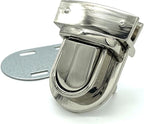 Zinc Alloy Tongue Lock Purse Lock for Handbag Purse Bag Making, 1 Set per lot