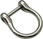 Screw in D Ring Buckle / zinc Alloy vachette Clasp Buckles Dismountable Screw for Buckle Straps Bags Belt Purse Making