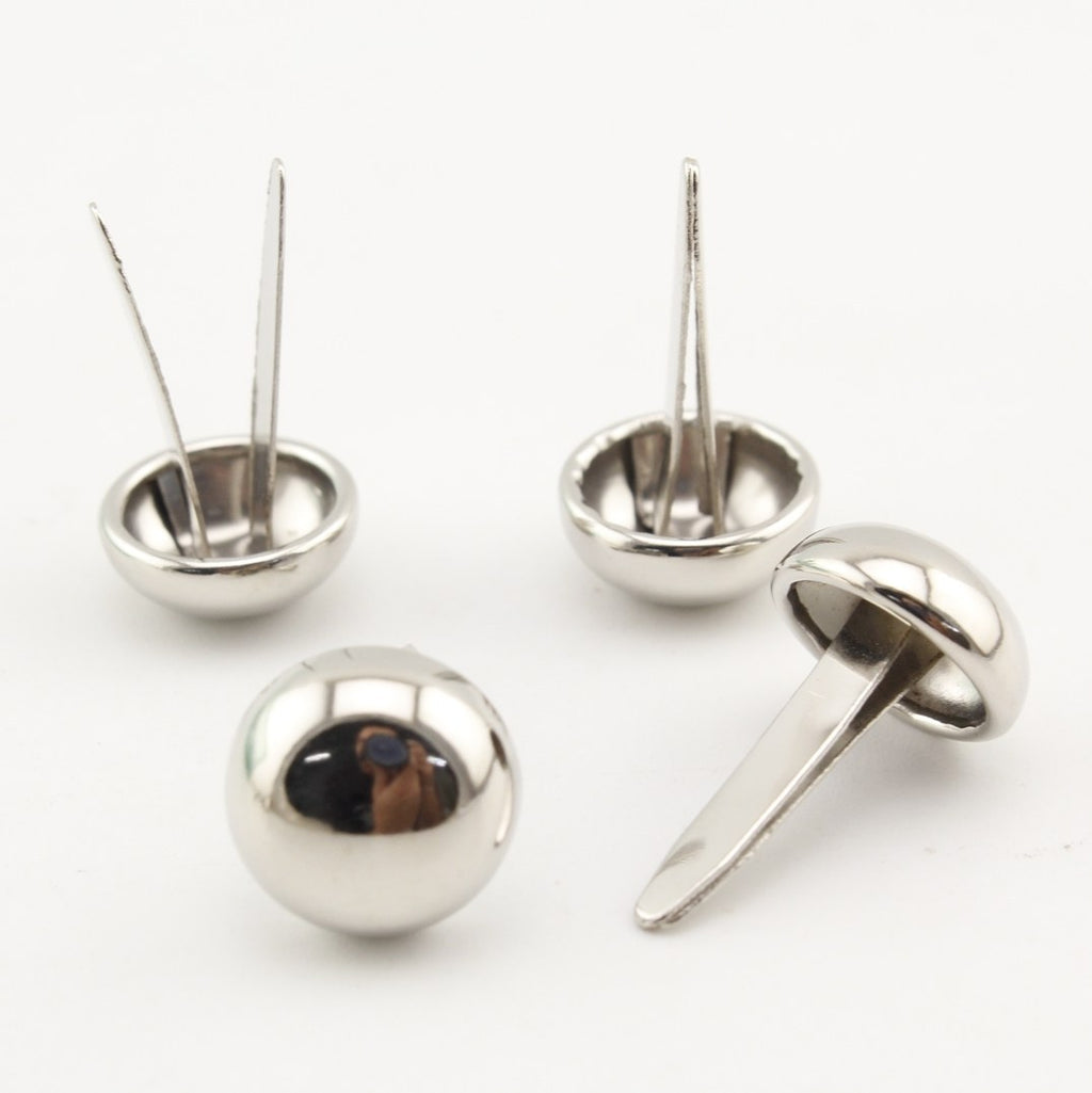 12mm Dome shape bag purse feet Nickel Anti Bronze Gunmetal