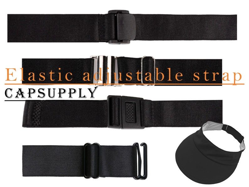 Sun visor Cap Hat Elastic adjustable strap