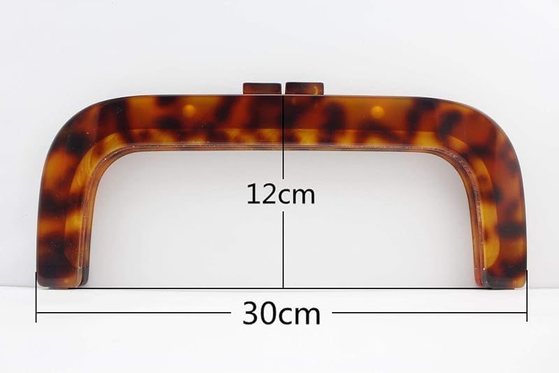 Rectangle Acrylic Purse Frame, 11 3/4" x 4 3/4" (30 x 12 cm)