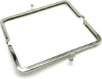 Rectangle Glue-In Kiss-Lock Purse Frame, 5 1/2" x 2 3/8" (14 x 6 cm)