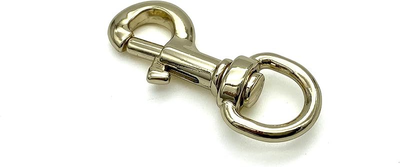 Small Bolt Snap, Round Eye (7/16")