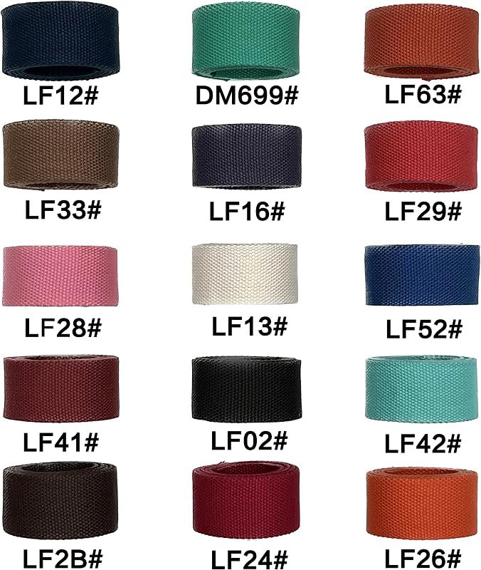 Heavy Weight Polyester Cotton Webbing Strap - Cotton-Look Webbing