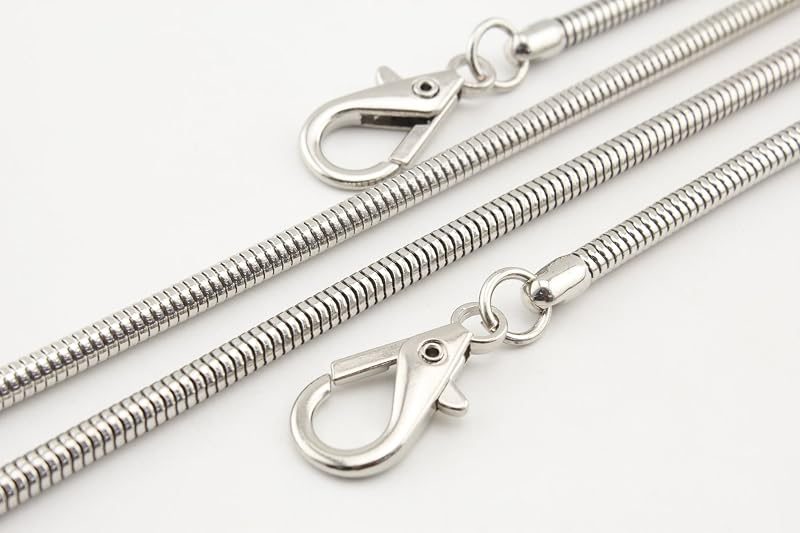 Cross Body Metal Purse Chain Purse Chain Strap for Bag Handle Bag Handbag and Purse Making Chain Replacement