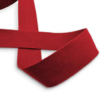 Cotton-Feel Polyester Webbing for Sewing and Bag Handles - Width 1 1/2" to 2"
