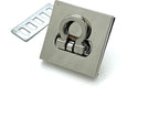 Rectangle Twist Turn Lock Clasp Purse Closure Lock Zinc alloying for Purse Bag Wallet Clutch Making