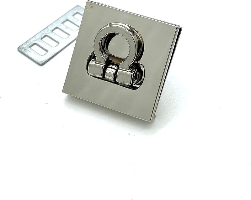 Rectangle Twist Turn Lock Clasp Purse Closure Lock Zinc alloying for Purse Bag Wallet Clutch Making