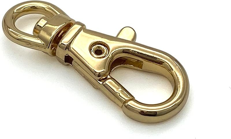 Trigger Swivel Clasp, Round Eye (6-8mm)