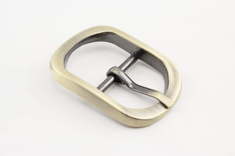 Zinc alloying Single Prong Strap Buckle Center Bar Pin Belt Buckles for bag purse Leather Belts Crafts Accessories