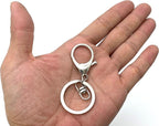Lobster Clasp with Split Key Ring