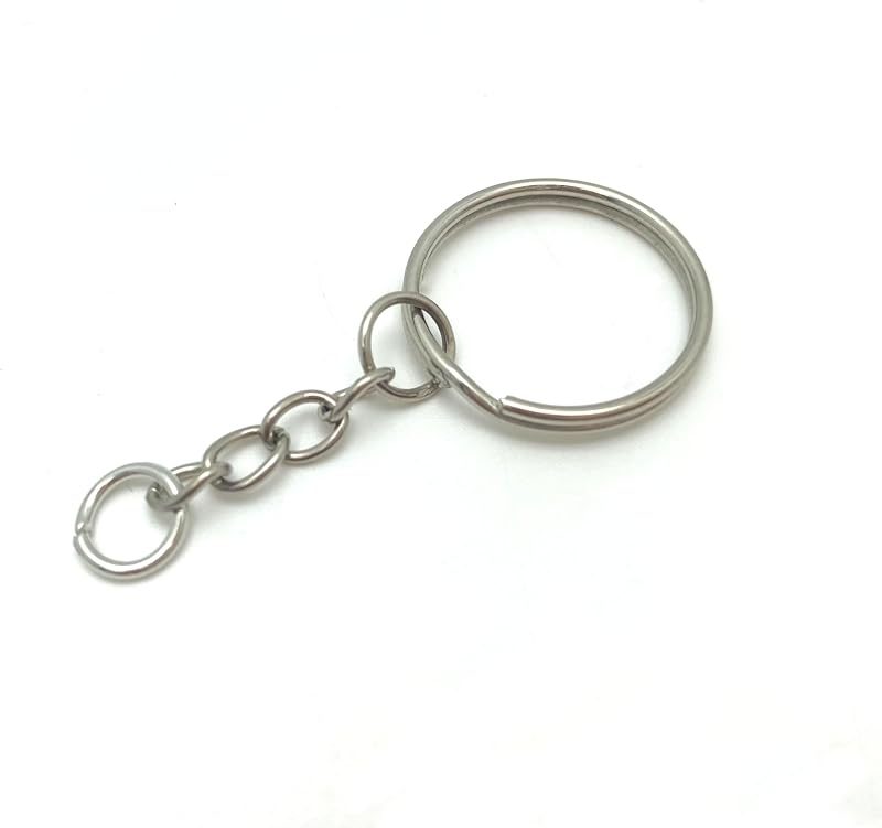 Split Key Ring with Swivel Clasp (2.4cm)