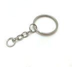 Split Key Ring with Swivel Clasp (2.4cm)