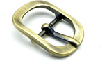 Zinc alloying Single Prong Strap Buckle Center Bar Pin Belt Buckles for bag purse Leather Belts Crafts Accessories