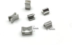 Solid Brass Zipper Stop and Zipper Bottom Hardware Stopper Zipper Replacement Parts for Zipper Making