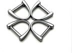 Zinc alloying D Shape Rings Semi-Circular D ring buckles / for webbing straps bags purse belt Dog Collars hardware…