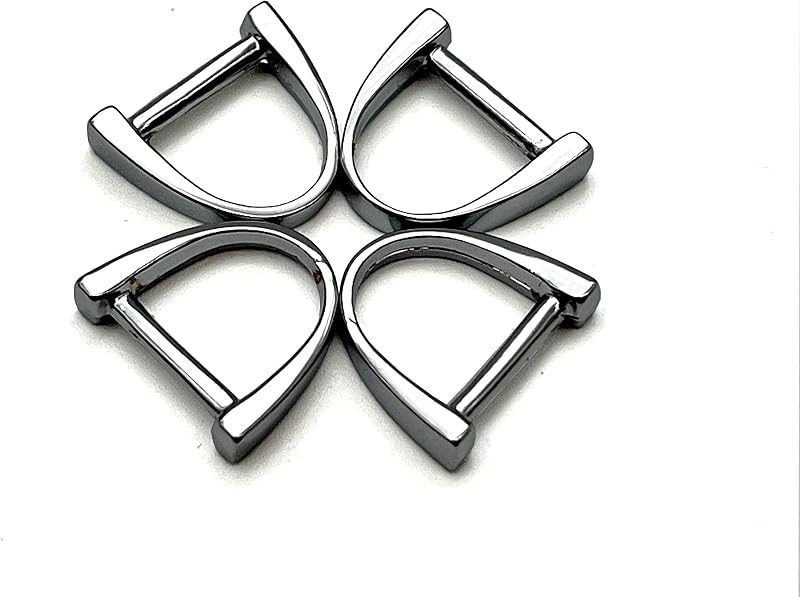 Zinc alloying D Shape Rings Semi-Circular D ring buckles / for webbing straps bags purse belt Dog Collars hardware…