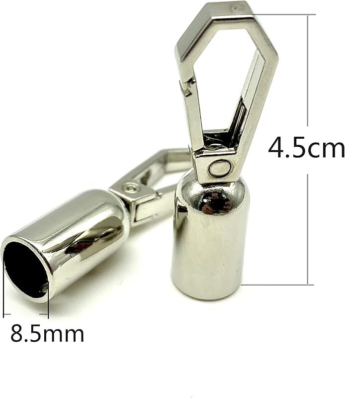 Hex-Loop Push-Gate Cord End Cap (8.5mm)