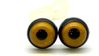Plastic Safety Eyes with washers / 16 pcs Deep