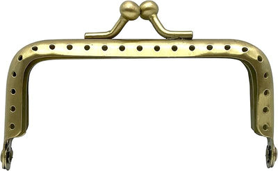 Rectangle Sew-In Kiss-Lock Purse Frame, 3" x 1 5/8" (7.5 x 4 cm)