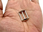 Zinc alloying baseball Cap hat strap adjuster slider buckle hardware supply repair accessories nickel