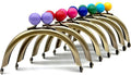 Color-Ball Glue-In Kiss-Lock Purse Frame, 8.5 x 5 cm