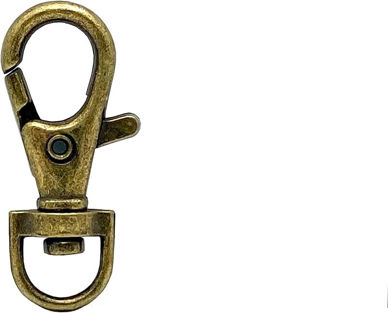 Trigger Swivel Snap Hook, Round Eye (3/8", 9mm)