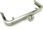 Rectangle Glue-In Kiss-Lock Purse Frame, 6 1/8" x 2 5/8" (15.5 x 6.5 cm)