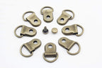 Rivet-On D-Loop Strap Anchor Clip (20mm)