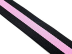 Stripe Webbing Ribbon Polyester-Cotton Blend Strap Replacement 5 Yards