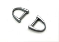 Zinc alloying D Shape Rings Semi-Circular D ring buckles / for webbing straps bags purse belt Dog Collars hardware…